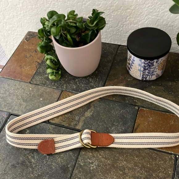 J. Crew Accessories Classic J Crew Brass D Ring Belt Size M Mens 42